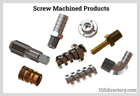 Screw Machine Products & Turned Parts, CNC Machining, 